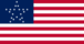 Great Star (USA 1818-1819)-Flagge rechteckig