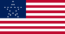 Great Star (USA 1818-1819)-Flagge rechteckig