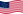 Wehende Great Star (USA 1818-1819)-Flagge statisch