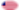 Star-Spangled Banner (USA 1795-1818)-Flagge als ovale Vignette
