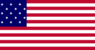 Star-Spangled Banner (USA 1795-1818)-Flagge rechteckig