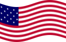 Wehende Star-Spangled Banner (USA 1795-1818)-Flagge statisch