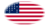 Fort Sumter (USA 1861)-Flagge als ovale Vignette