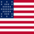 Fort Sumter (USA 1861)-Flagge quadratisch
