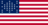 Fort Sumter (USA 1861)-Flagge rechteckig