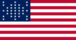 Fort Sumter (USA 1861)-Flagge rechteckig