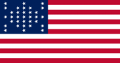 Fort Sumter (USA 1861)-Flagge rechteckig
