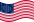 Wehende Fort Sumter (USA 1861)-Flagge statisch