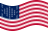 Wehende Fort Sumter (USA 1861)-Flagge statisch