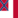 Blood-Stained Banner (Konföderierte Staaten 1865)-Flagge quadratisch