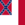 Blood-Stained Banner (Konföderierte Staaten 1865)-Flagge quadratisch