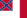 Blood-Stained Banner (Konföderierte Staaten 1865)-Flagge rechteckig