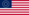 USA 37 Sterne (1867-1877)-Flagge rechteckig