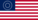 USA 37 Sterne (1867-1877)-Flagge rechteckig