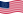 Wehende USA 37 Sterne (1867-1877)-Flagge statisch