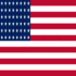 USA 48 Sterne (1912-1959)-Flagge quadratisch