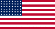 USA 48 Sterne (1912-1959)-Flagge rechteckig