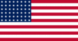 Flaggengrafiken USA 48 Sterne (1912-1959)