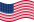 Wehende USA 48 Sterne (1912-1959)-Flagge statisch