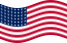 Wehende USA 48 Sterne (1912-1959)-Flagge statisch