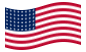 USA 48 Sterne (1912-1959)-Flagge wehend