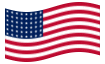 Animierte Flagge USA 48 Sterne (1912-1959)