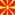 Mazedonien-Flagge quadratisch