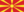 Mazedonien-Flagge rechteckig