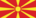 Mazedonien-Flagge rechteckig