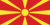 Mazedonien-Flagge rechteckig