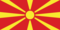 Mazedonien-Flagge rechteckig