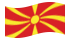 Mazedonien-Flagge wehend