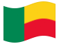Animierte Flagge Benin