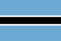 Flaggengrafiken Botsuana