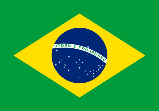 Flagge Brasilien, Fahne Brasilien