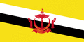 Flaggengrafiken Brunei Darussalam