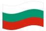 Animierte Flagge Bulgarien