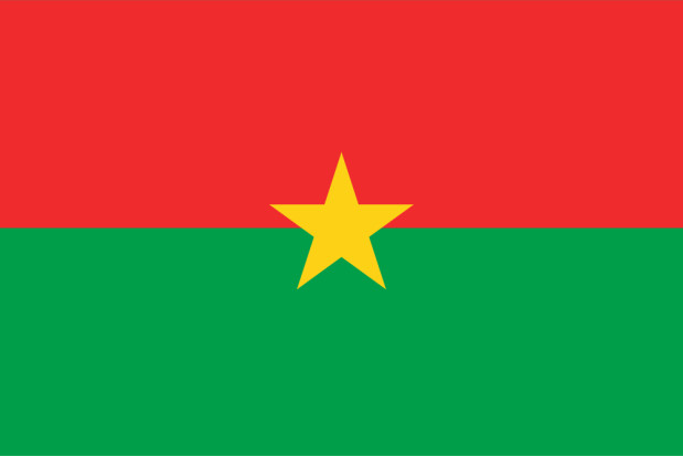 Flagge Burkina Faso