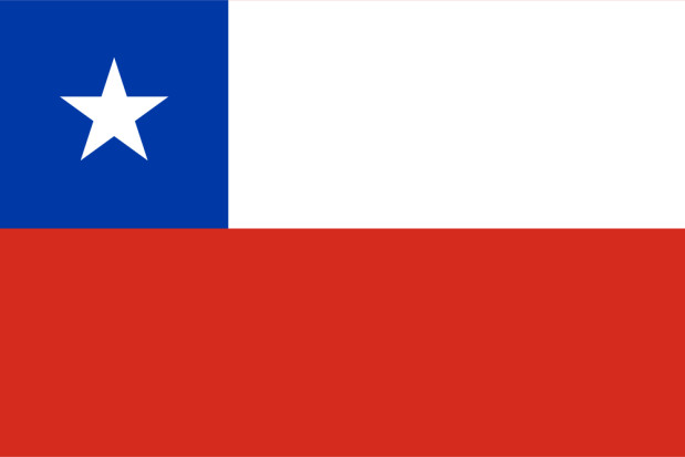 Flagge Chile, Fahne Chile