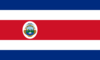 Flaggengrafiken Costa Rica
