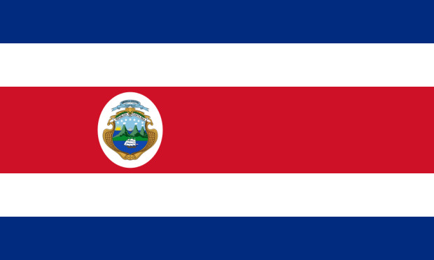 Flagge Costa Rica