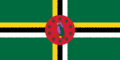 Flaggengrafiken Dominica