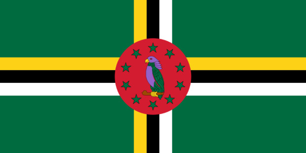 Fahne Dominica