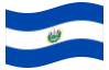 Animierte Flagge El Salvador