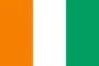 Flaggengrafiken Elfenbeinküste