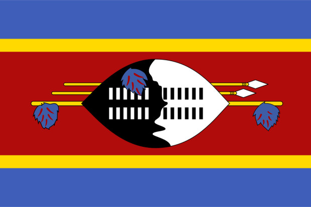 Flagge Eswatini, Fahne Eswatini