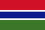 Flaggengrafiken Gambia