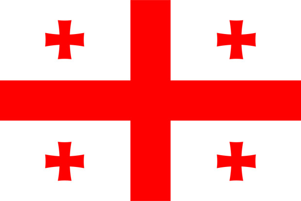 Flagge Georgien