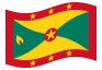 Animierte Flagge Grenada