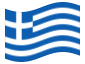 Animierte Flagge Griechenland